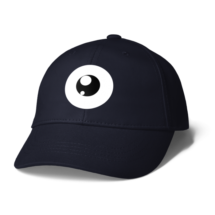 めだまキャップ - ネイビー