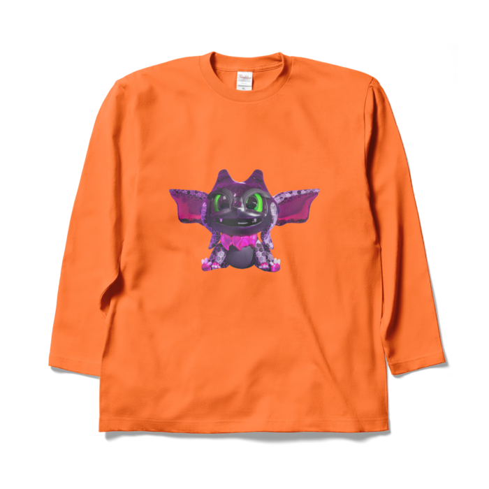 ロングスリーブTシャツ - XL - オレンジ