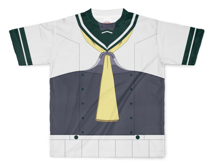 フルグラフィックTシャツ - L - 両面印刷