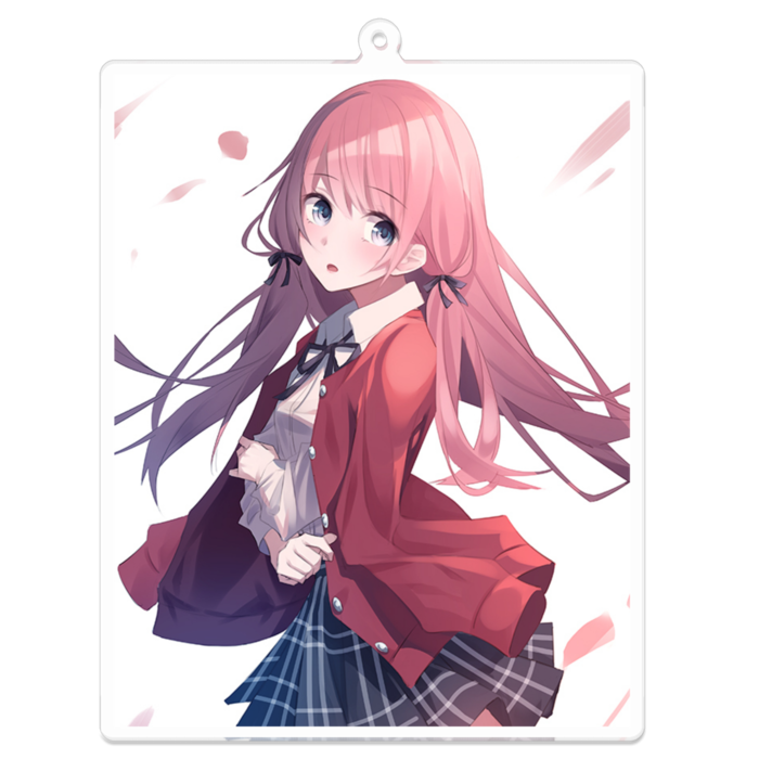 アクリルキーホルダー - 100 x 100 (mm)