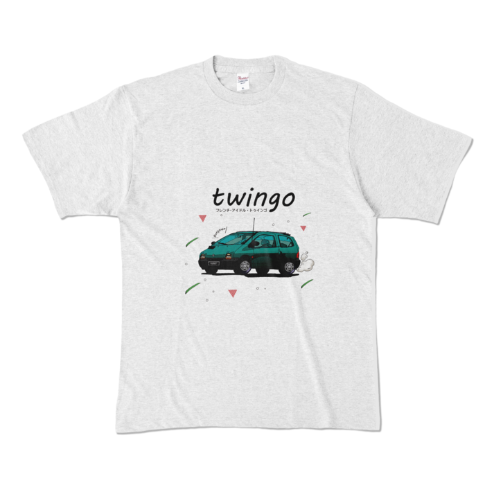 カラーTシャツ - XL - アッシュ (淡色)