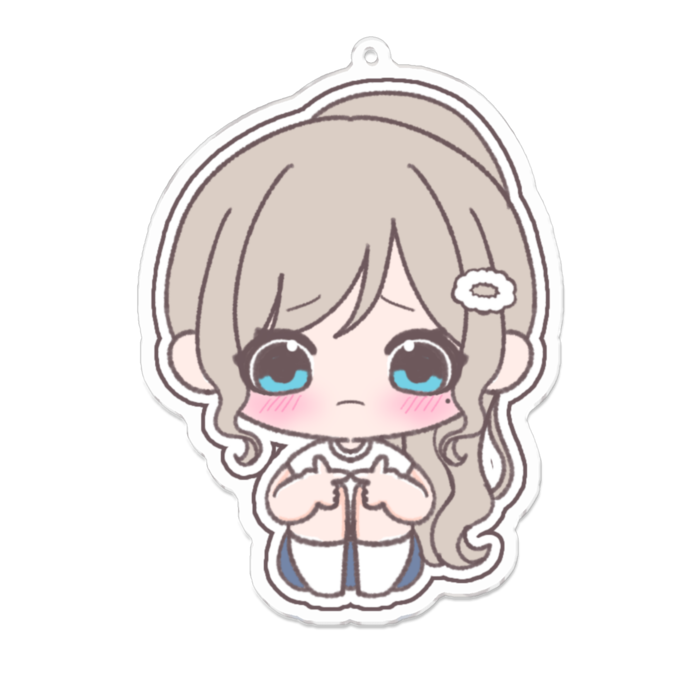 アクリルキーホルダー - 100 x 100 (mm)