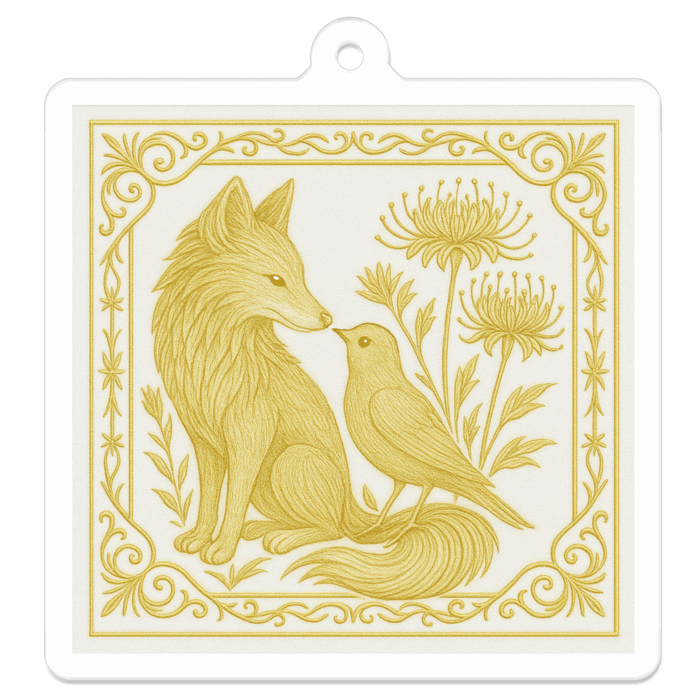 アクリルキーホルダー - 50 x 50 (mm)(2)