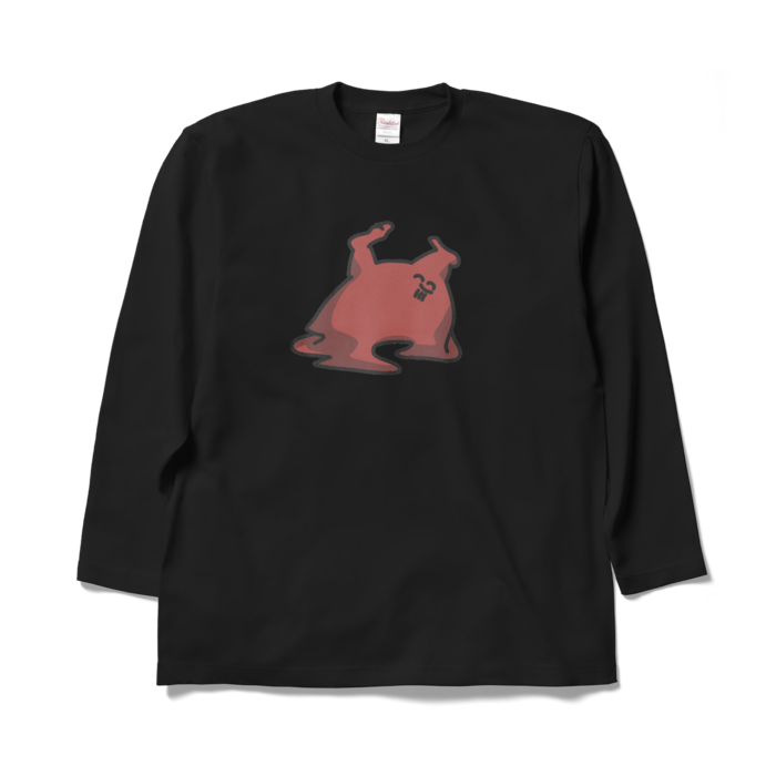 ロングスリーブTシャツ - XL - ブラック