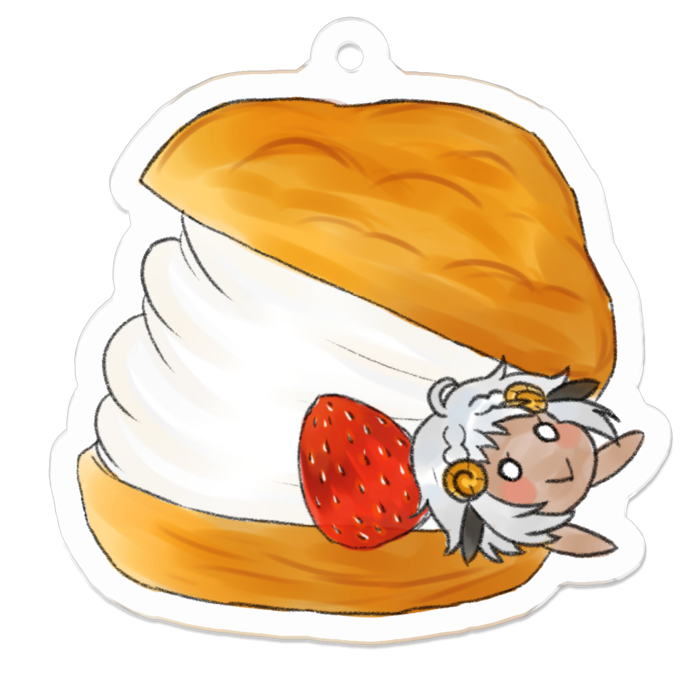 アクリルキーホルダー - 50 × 50 (mm)