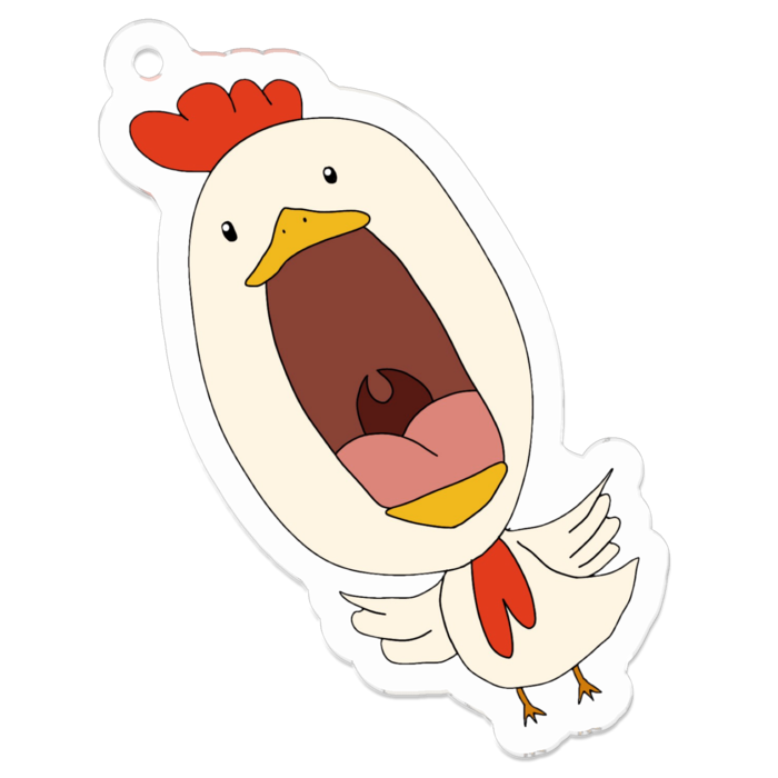 アクリルキーホルダー - 50 x 50 (mm)