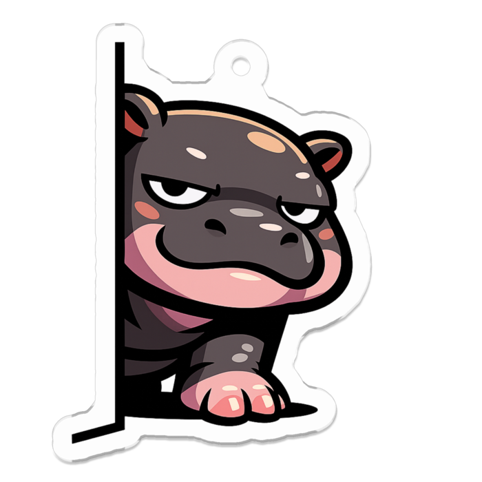 アクリルキーホルダー - 50 x 50 (mm)