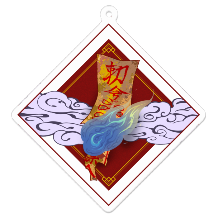 アクリルキーホルダー - 70 x 70 (mm)