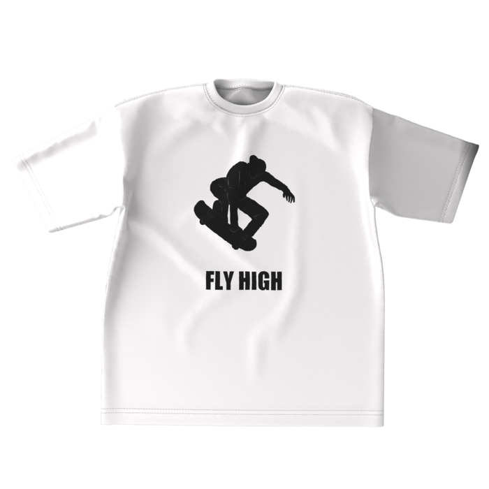 ビッグシルエットTシャツ - XL - 正面