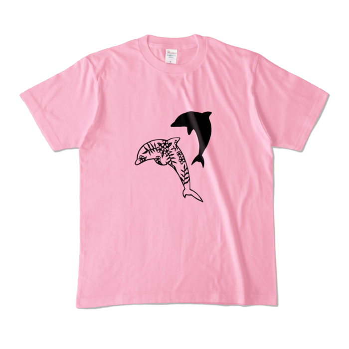 カラーTシャツ - M - ピーチ (淡色)