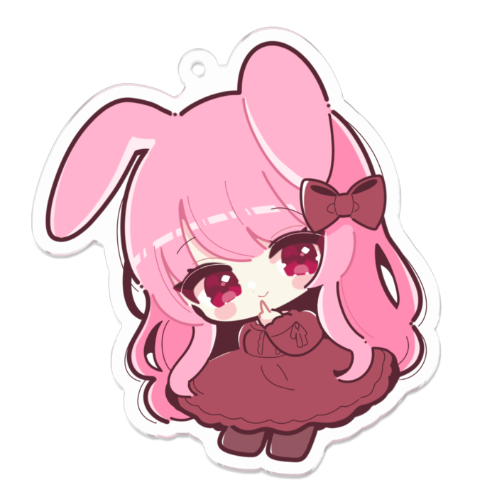 アクリルキーホルダー - 70 x 70 (mm)