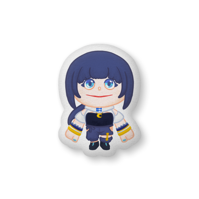 パペット風小宵ふかふかクッション - 中(H56×W36cm) - 片面(1)