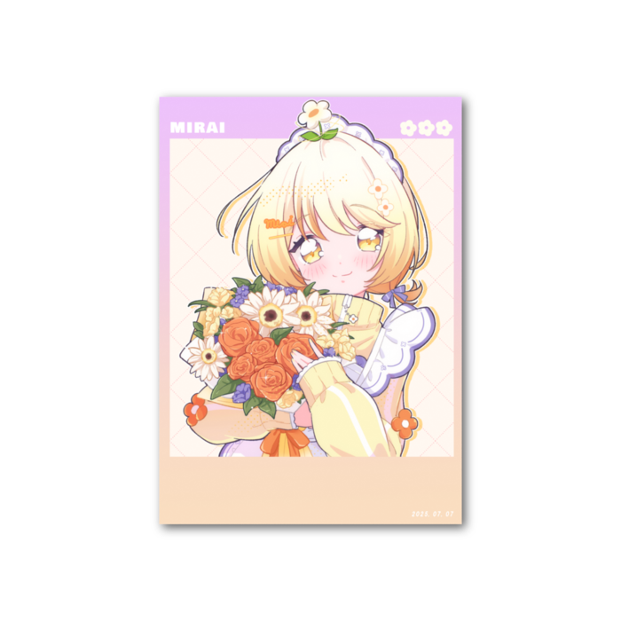 フォト風カード - 縦 - 両面