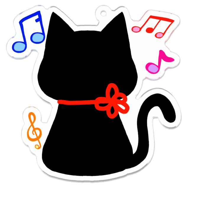 アクリルキーホルダー - 70 x 70 (mm)