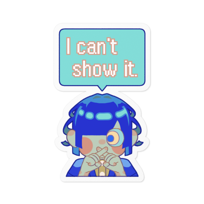 ステッカー - 100 x 100 (mm)