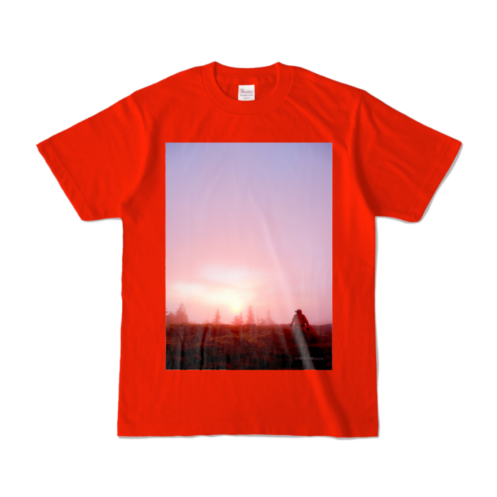 カラーTシャツ - S - レッド (濃色)