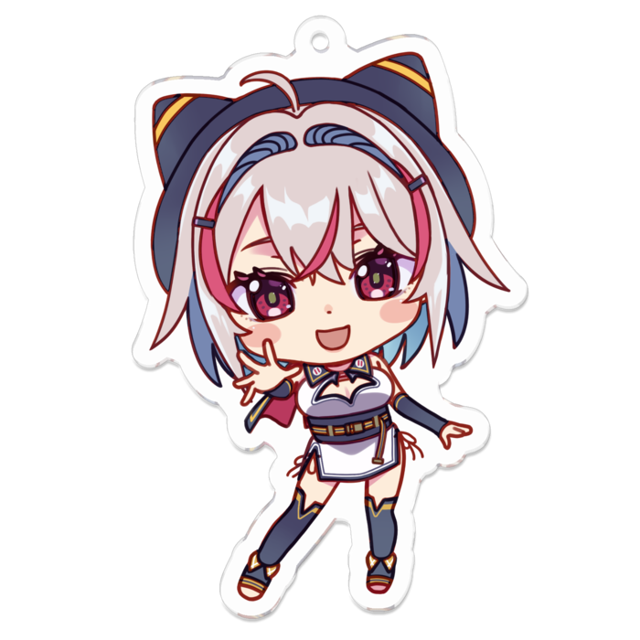 アクリルキーホルダー - 70 x 70 (mm)