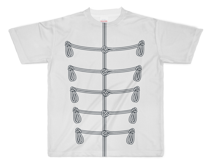 フルグラフィックTシャツ - XL - 正面印刷のみ