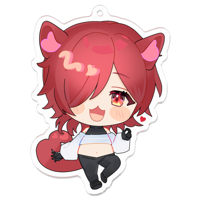 アクリルキーホルダー - 70 x 70 (mm)