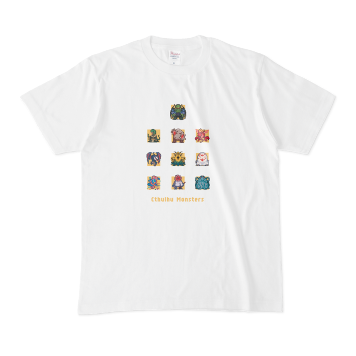 Tシャツ - M - 白【yellow】