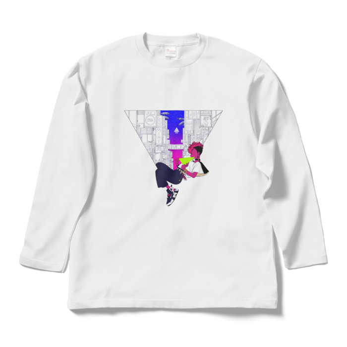 ロングスリーブTシャツ - L - ホワイト