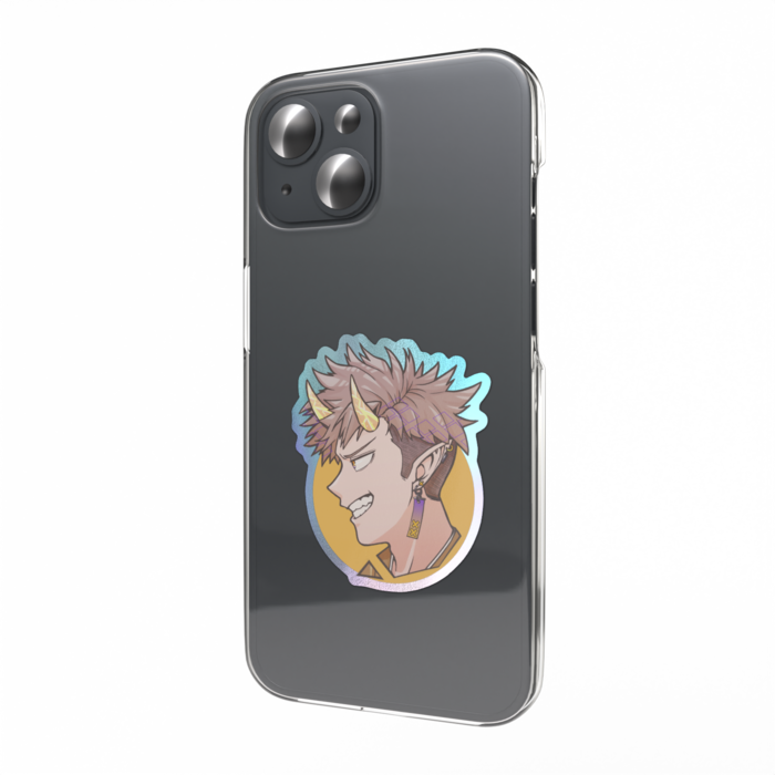 オーロラスマホステッカー - 縦