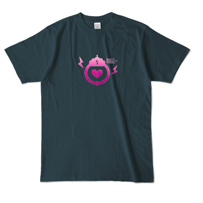 カラーTシャツ - L - デニム (濃色)