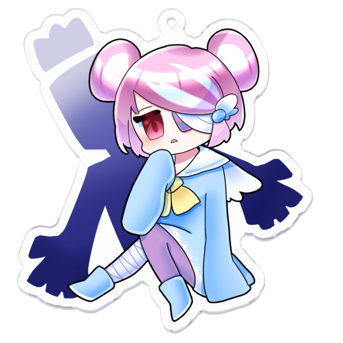 アクリルキーホルダー - 70 x 70 (mm)(1)