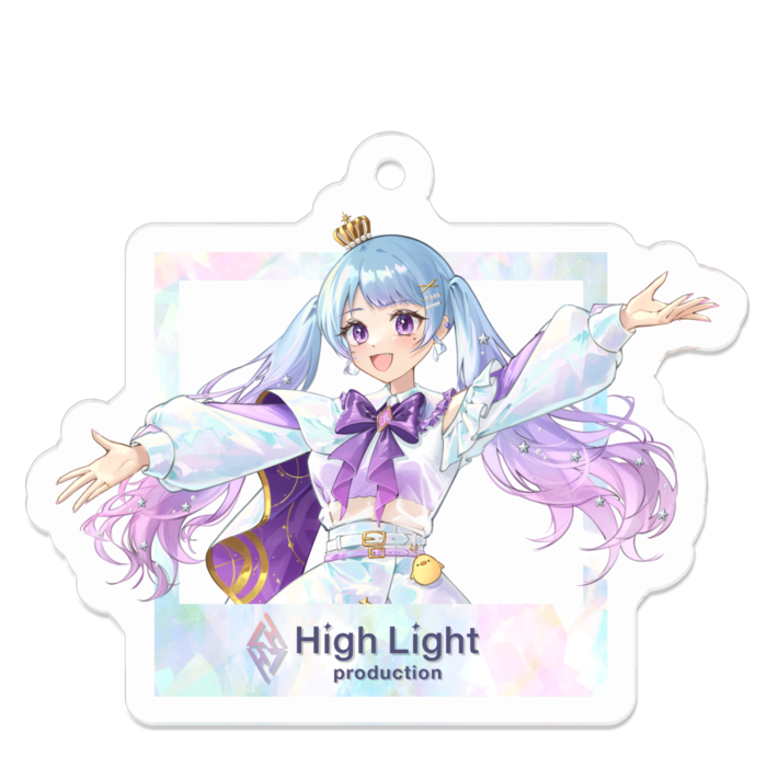 アクリルキーホルダー - 50 x 50 (mm)