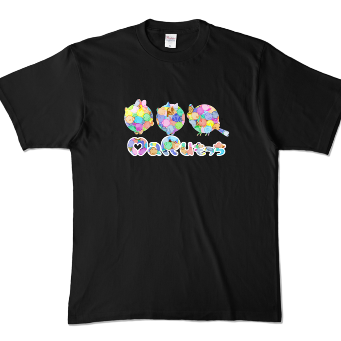 カラーTシャツ - XL - ブラック (濃色)