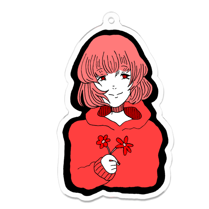 アクリルキーホルダー - 70 x 70 (mm)