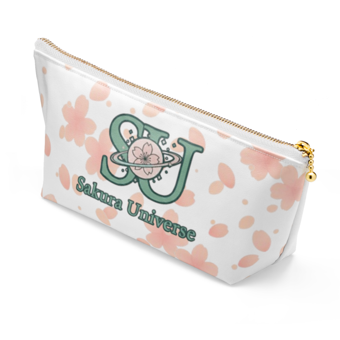 ポーチ - 長さ21.5cm / 高さ10cm - ホワイト