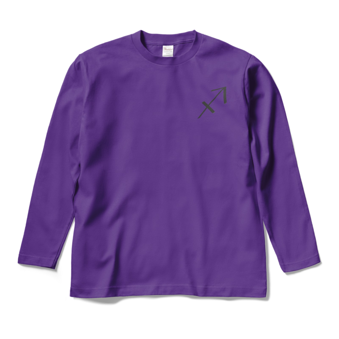 ロングスリーブTシャツ - M - パープル