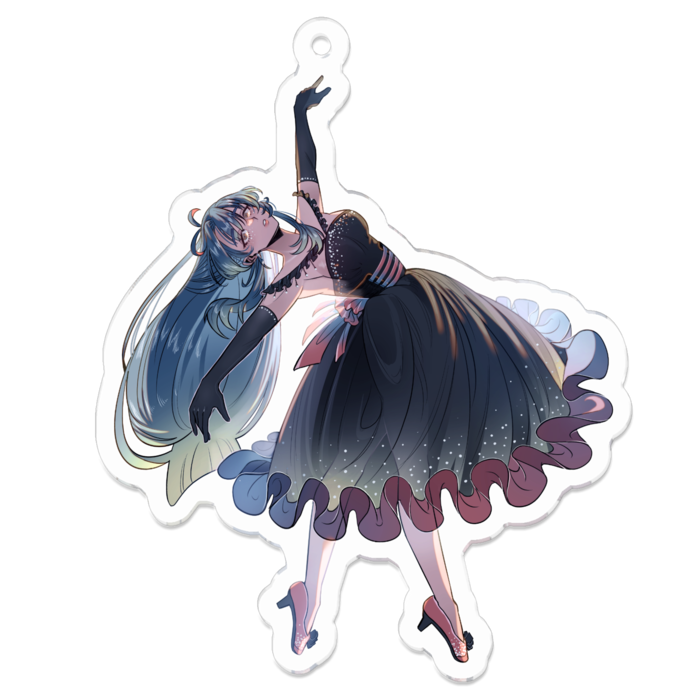 アクリルキーホルダー - 70 x 70 (mm)
