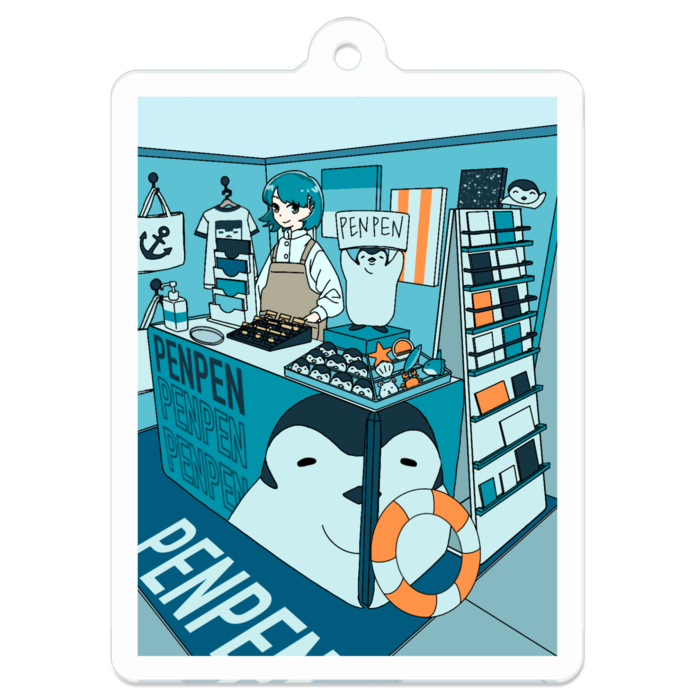 アクリルキーホルダー - 50 x 50 (mm)