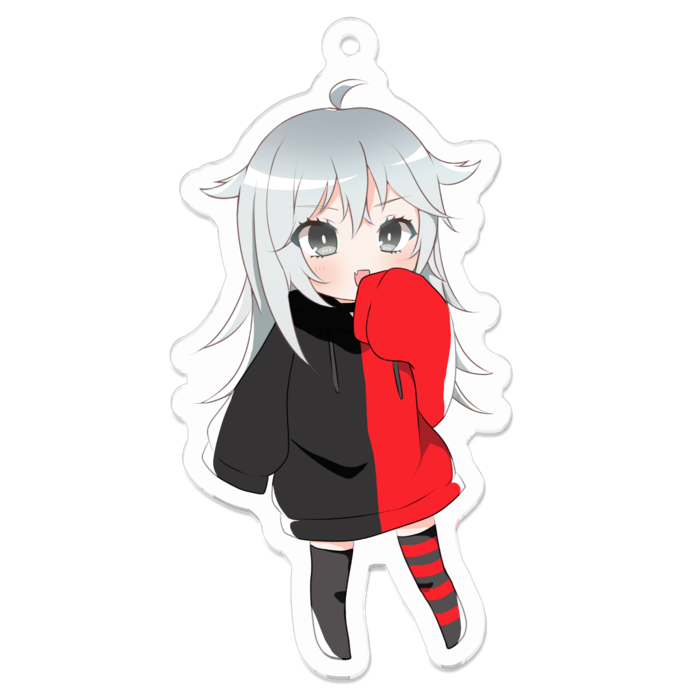 叶世アクリルキーホルダー（コーティング） - 70 x 70 (mm)