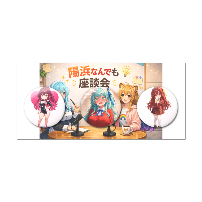 缶バッジセット - 3個セット