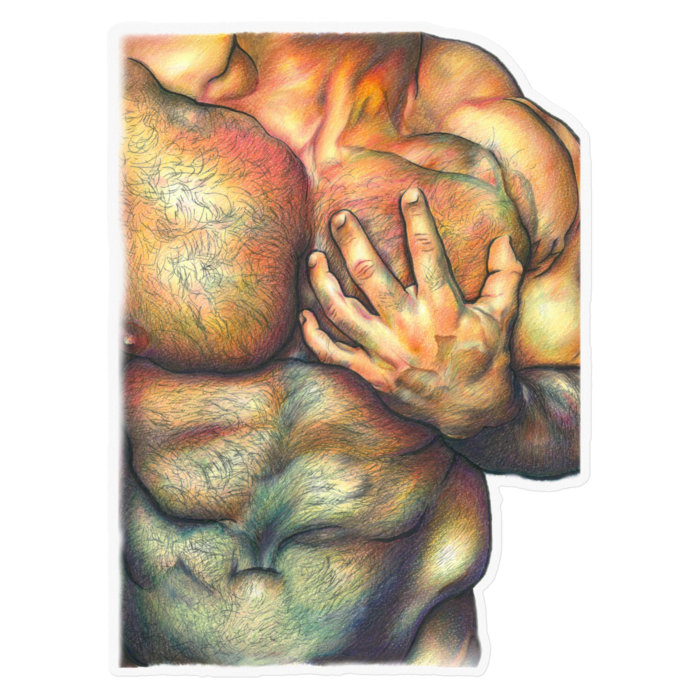 ステッカー - 160 x 160 (mm)クリア