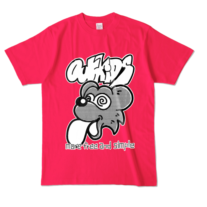 カラーTシャツ - L - ホットピンク (濃色)