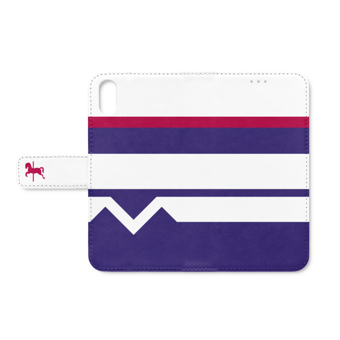 手帳型iPhoneケース - iPhone XS / X - ストラップ穴 なし