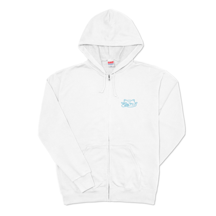 ジップパーカー - XL - ホワイト(1)