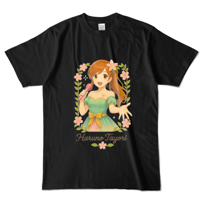 カラーTシャツ - L - ブラック (濃色)