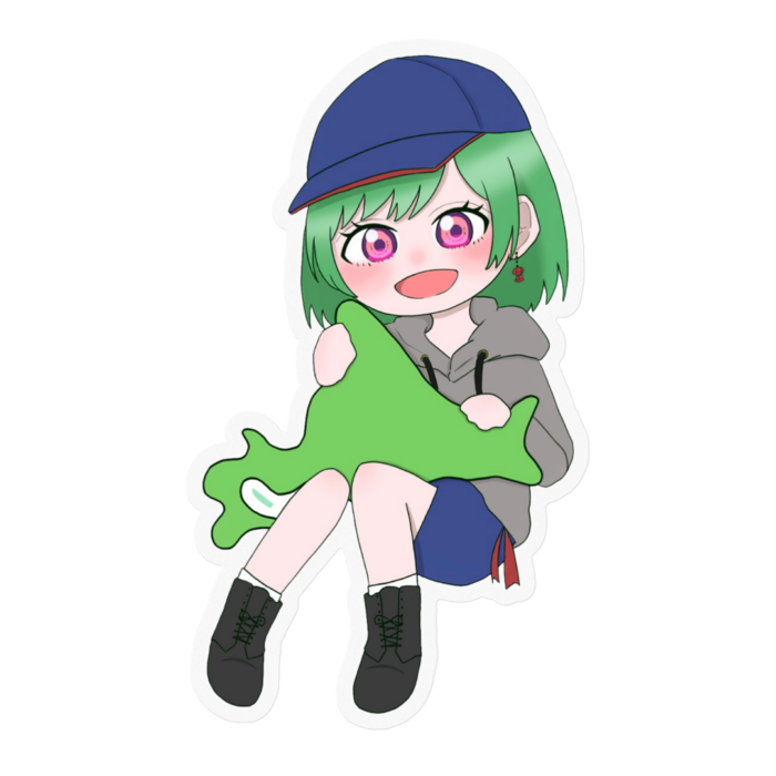 ステッカー - 100 x 100 (mm)