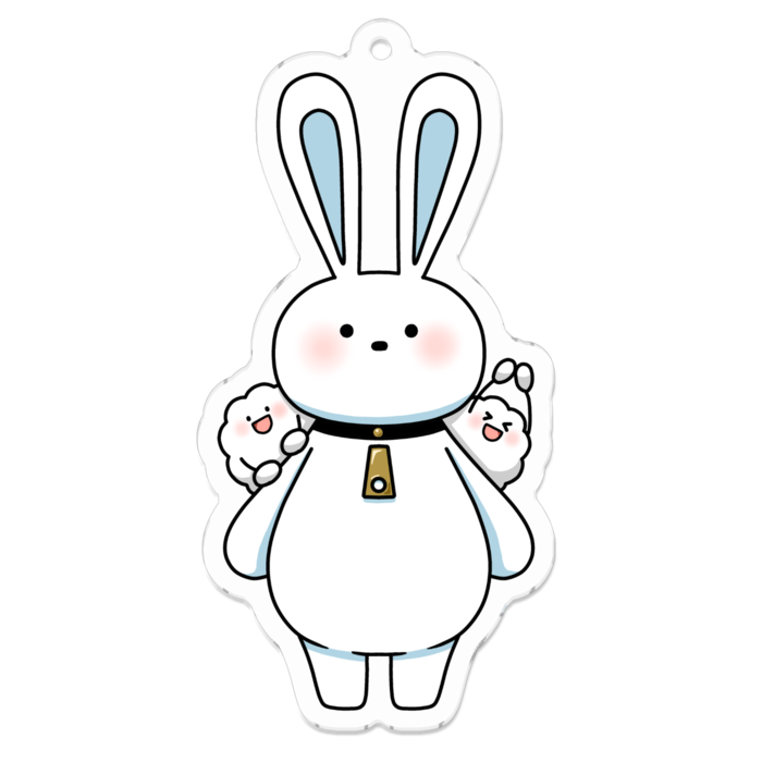 アクリルキーホルダー - 70 x 70 (mm)