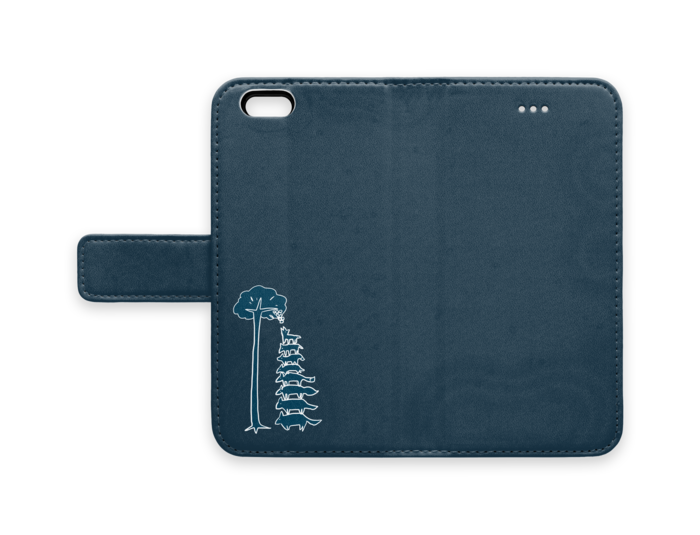 手帳型iPhoneケース - iPhone6 - ストラップ穴 なし