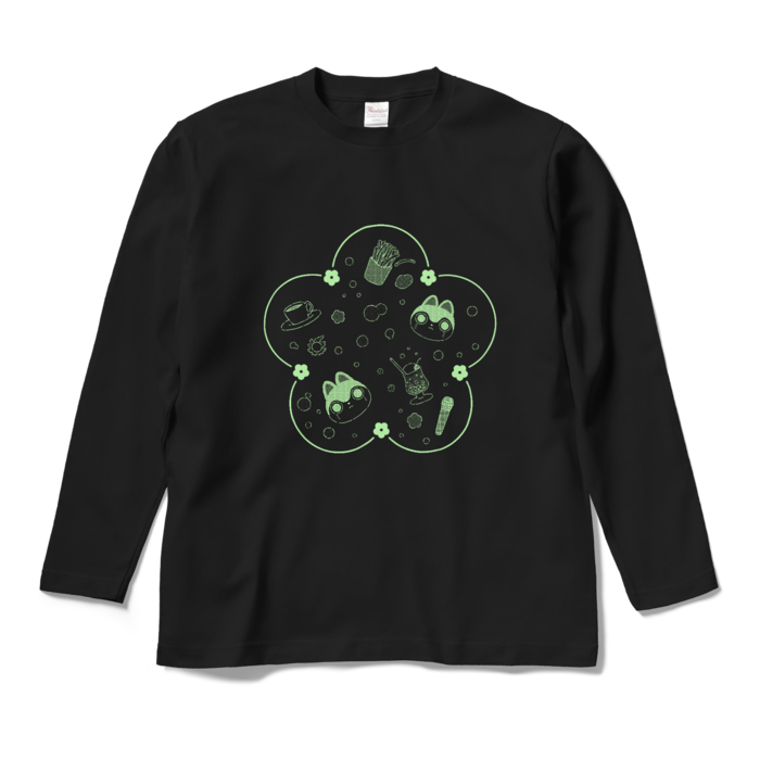 ロングスリーブTシャツ - M - ブラック