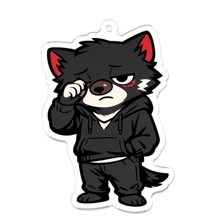 アクリルキーホルダー - 70 x 70 (mm)