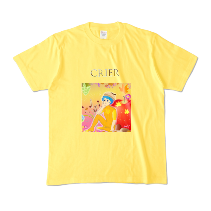 カラーTシャツ - M - イエロー (濃色)