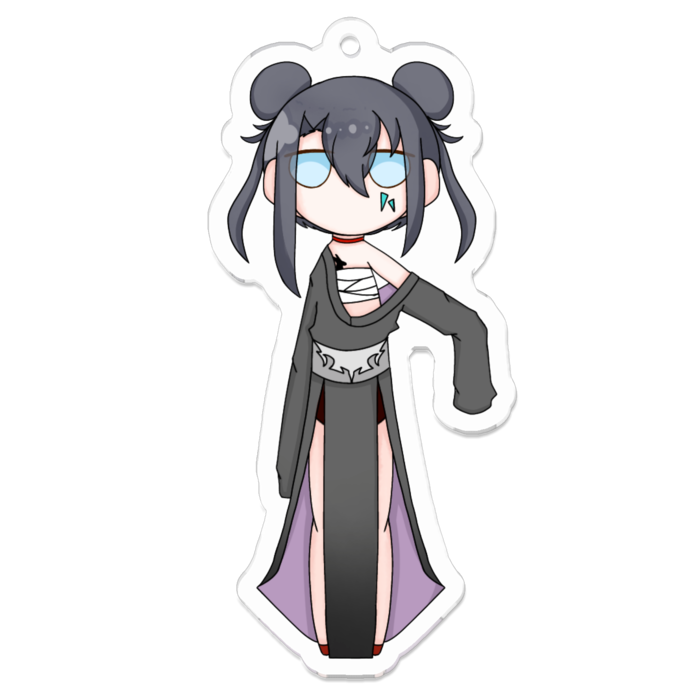 アクリルキーホルダー - 70 x 70 (mm)