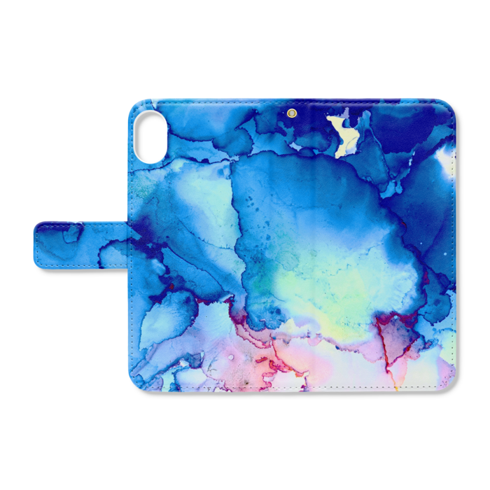 手帳型iPhoneケース - iPhone XR - ストラップ穴 あり